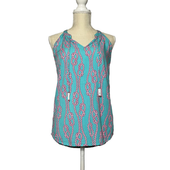 escapada Living Nautical Rope Style Tank Size Small - Picture 1 of 6